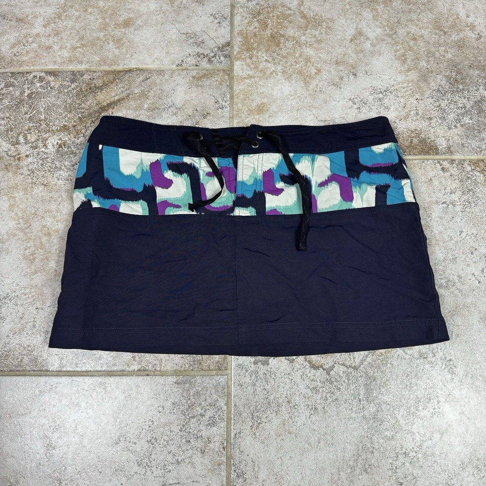 Patagonia Plus Size Board Skirtie Mini Skirt Drawstring Surf Swim Women 10‎